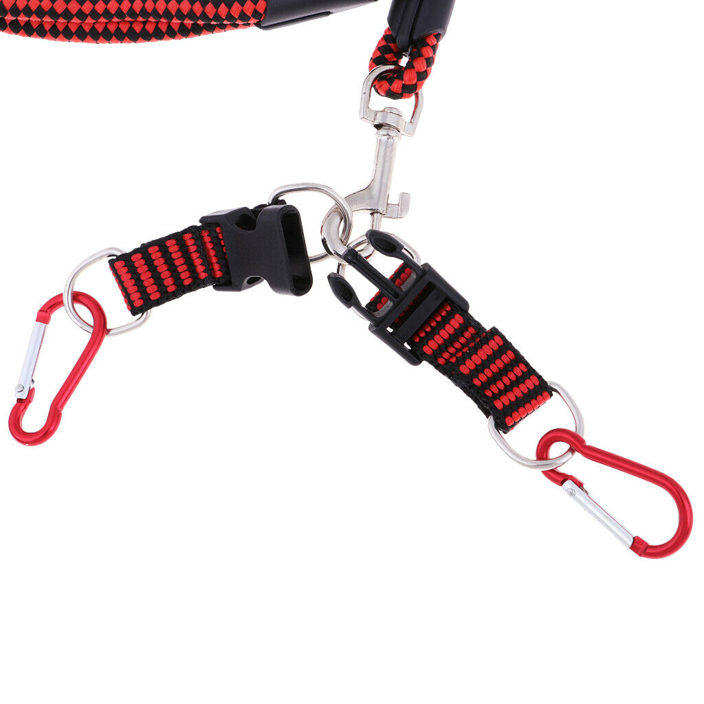 Remote controlled vehicle traction rope RC car trailer rope red