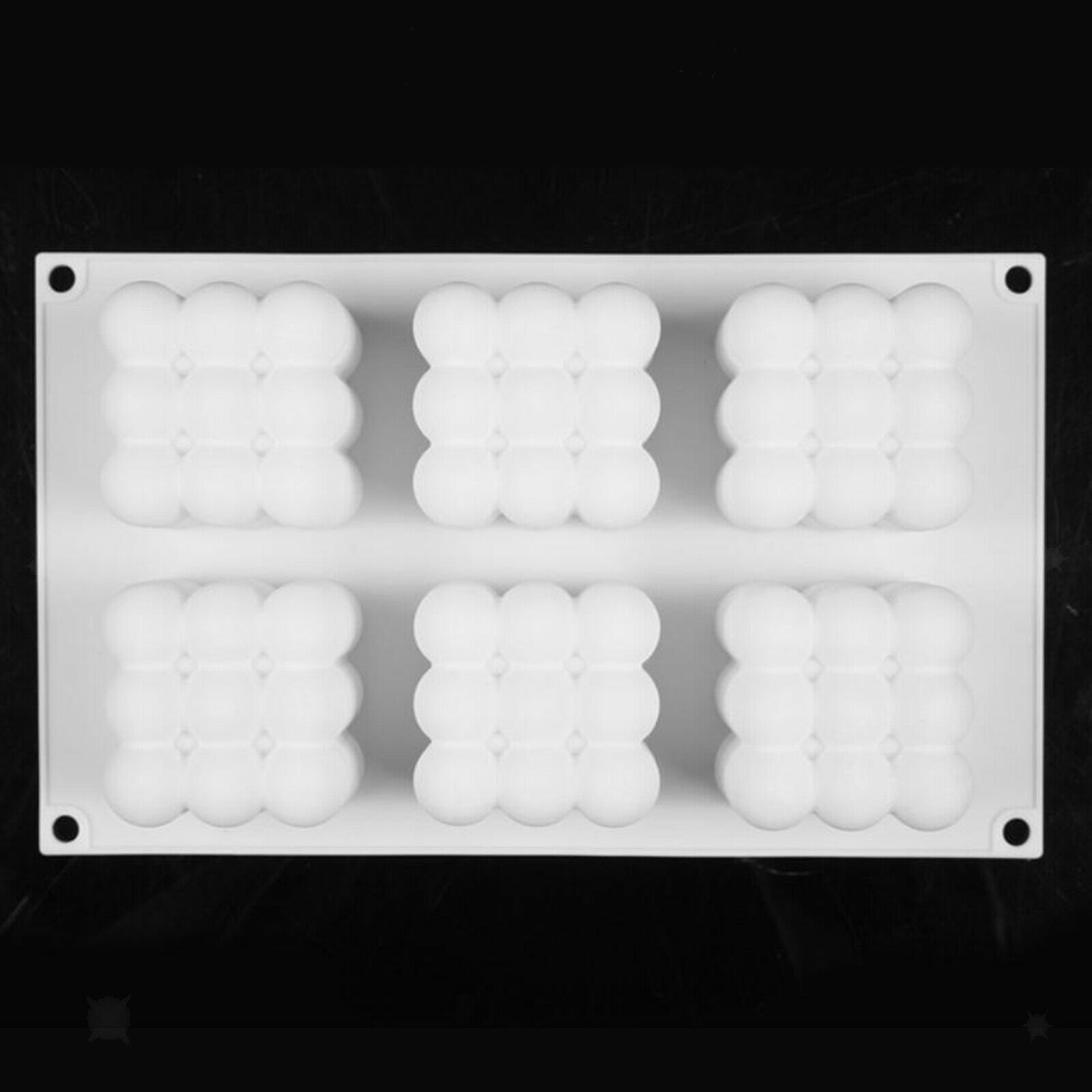 Cube Silicone Mold Dessert Fondant Pastry Baking Mould DIY Soap Candle