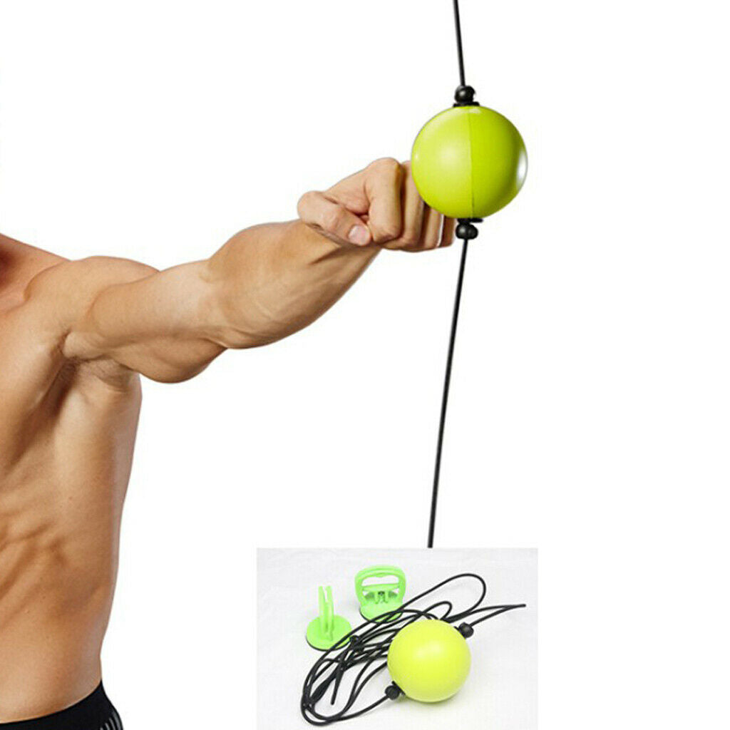 Boxing Speed Ball Punching Training Bag Workout Dodge Equipment Accessories