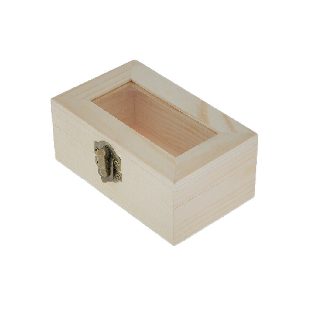2PCS Wooden Box For Jewelry Storage