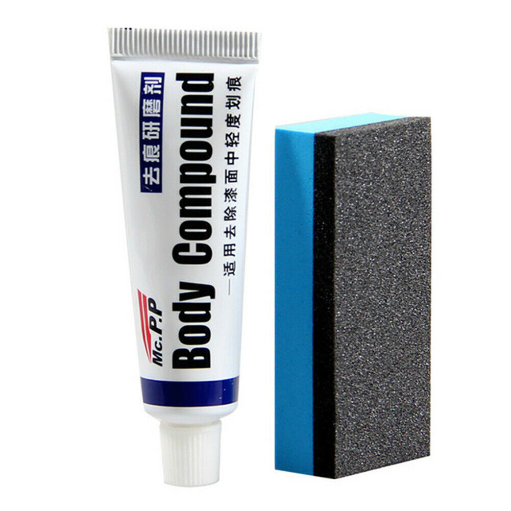 Auto Car Scratch Remover Repair Paint Agent Body Compound Paste Abrasive Kit_US