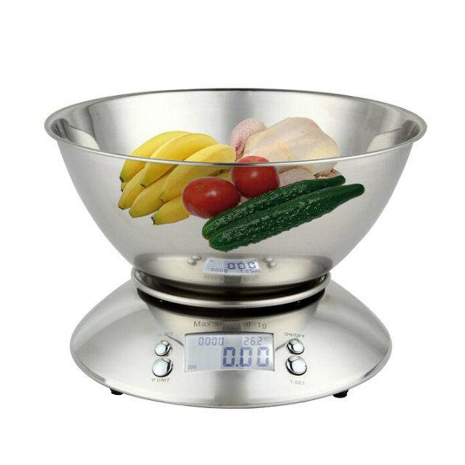 Stainless Steel Kitchen Scale Digital Display Cooking Accessory Baking Tool