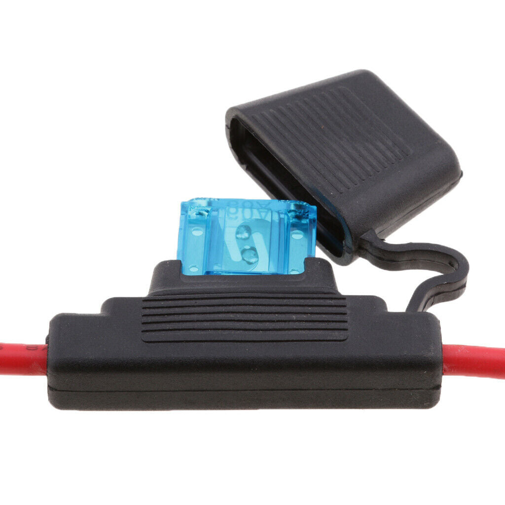 Waterproof Plug-in Blade Car Truck Wire Fuse Holder + 60A