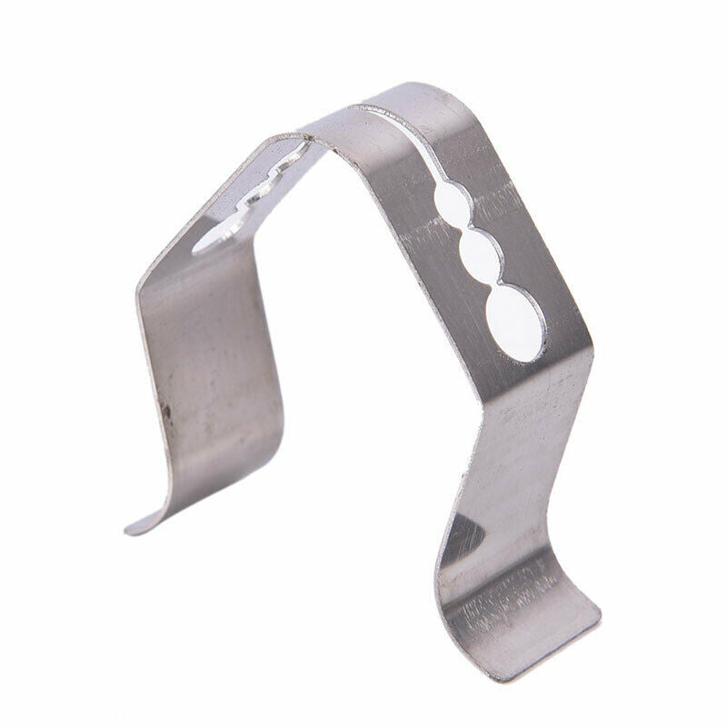 2PCS/set Stainless Steel BBQ Thermometer Probe Clip Holder Kitchen Access.l8