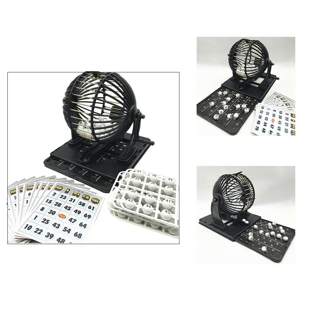 Reusable Bingo Neo Bingo Lotto Machine for Friend Home Party Entertainment