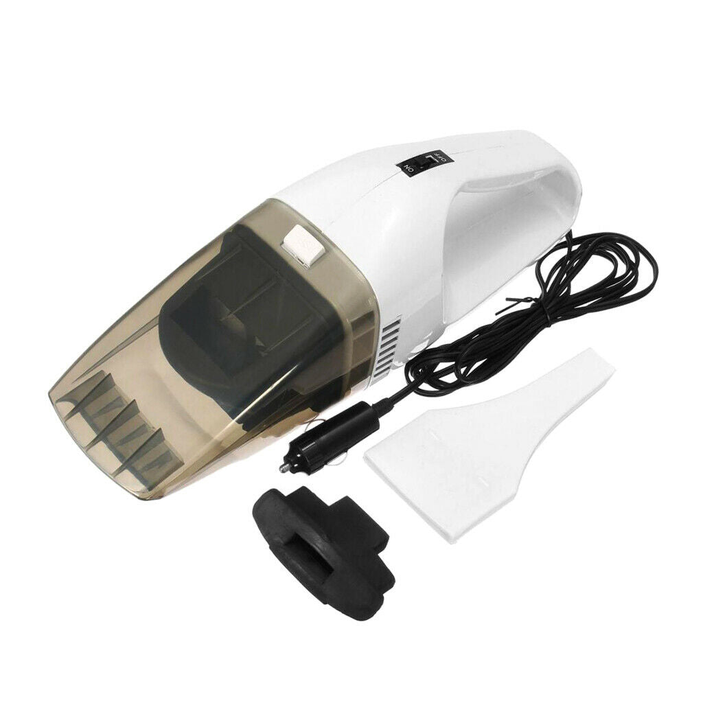 60W 12V Car Vacuum Cleaner, Portable Handheld Auto Vacuum Cleaner Wet And Dry