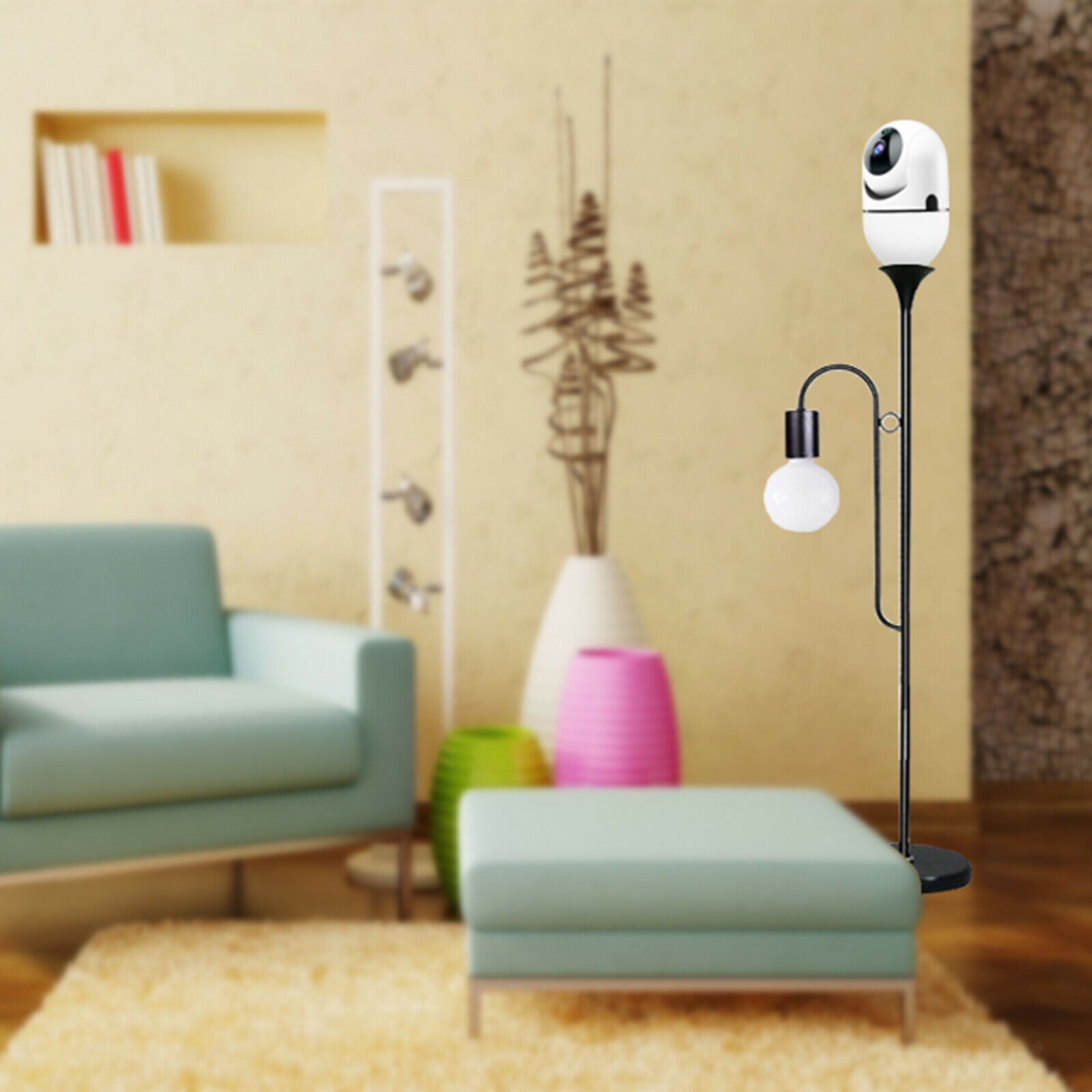 WiFi Camera 1080P HD IP Security Camera Wireless Motion Tracker Baby Monitor