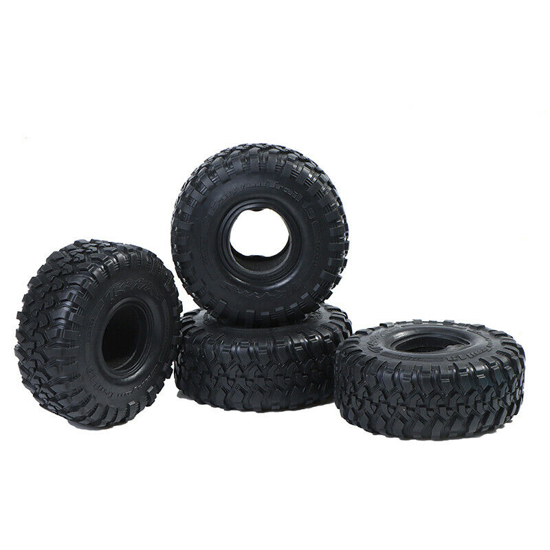 4pcs RC 120Mm 1.9 "Rubber Rocks Tires for SCX10 Trail 105 Rims TRX4 #8174I7CA