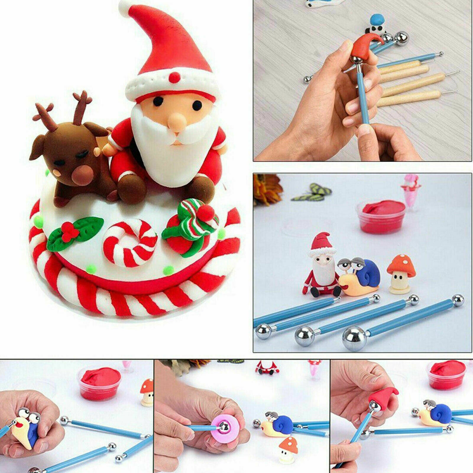 25Pcs Ceramic Tools Kit Set Clay Sculpting Carving Modeling Combination Tool Set