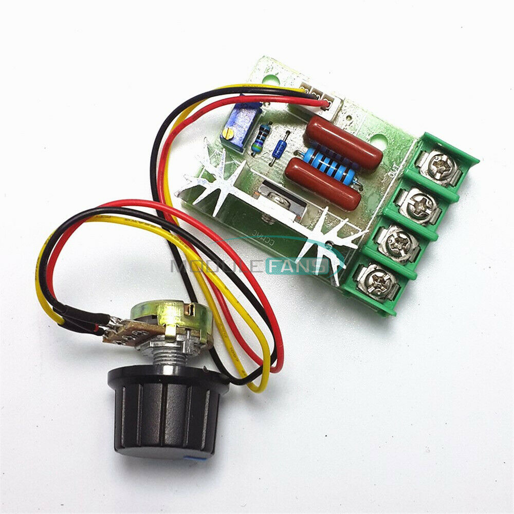 AC 50-220V 2000W High Power Voltage Regulator Switch Motor Speed Controller