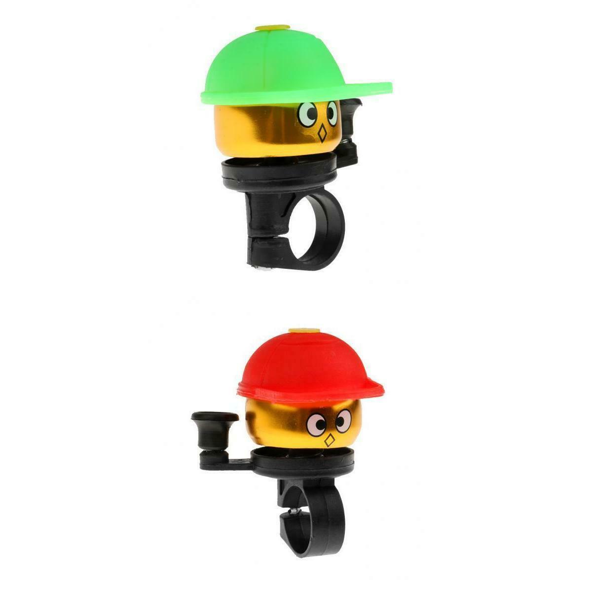 2Pcs Bicycle Bike Bell Cycling Handlebar Horn