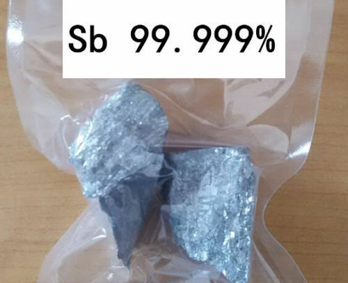 100g 3.52 oz High Pure Purity 99.99% Antimony Sb Metal Lumps Block