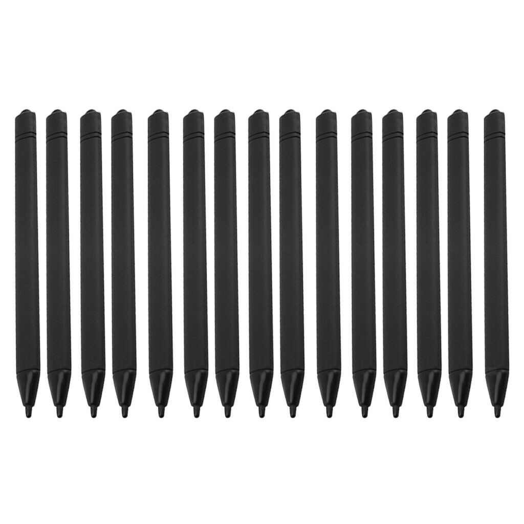 15 Pieces Spare Stylus Pen for Tablet Memo Board Accessory Plastic 4.8"