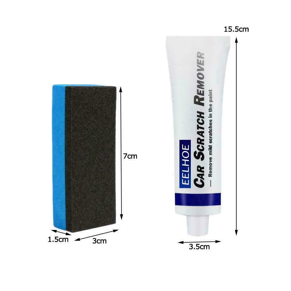 Car Scratch Remover Nano Polish Cloth +Paint Scuffs Compound Paste Body W0O2
