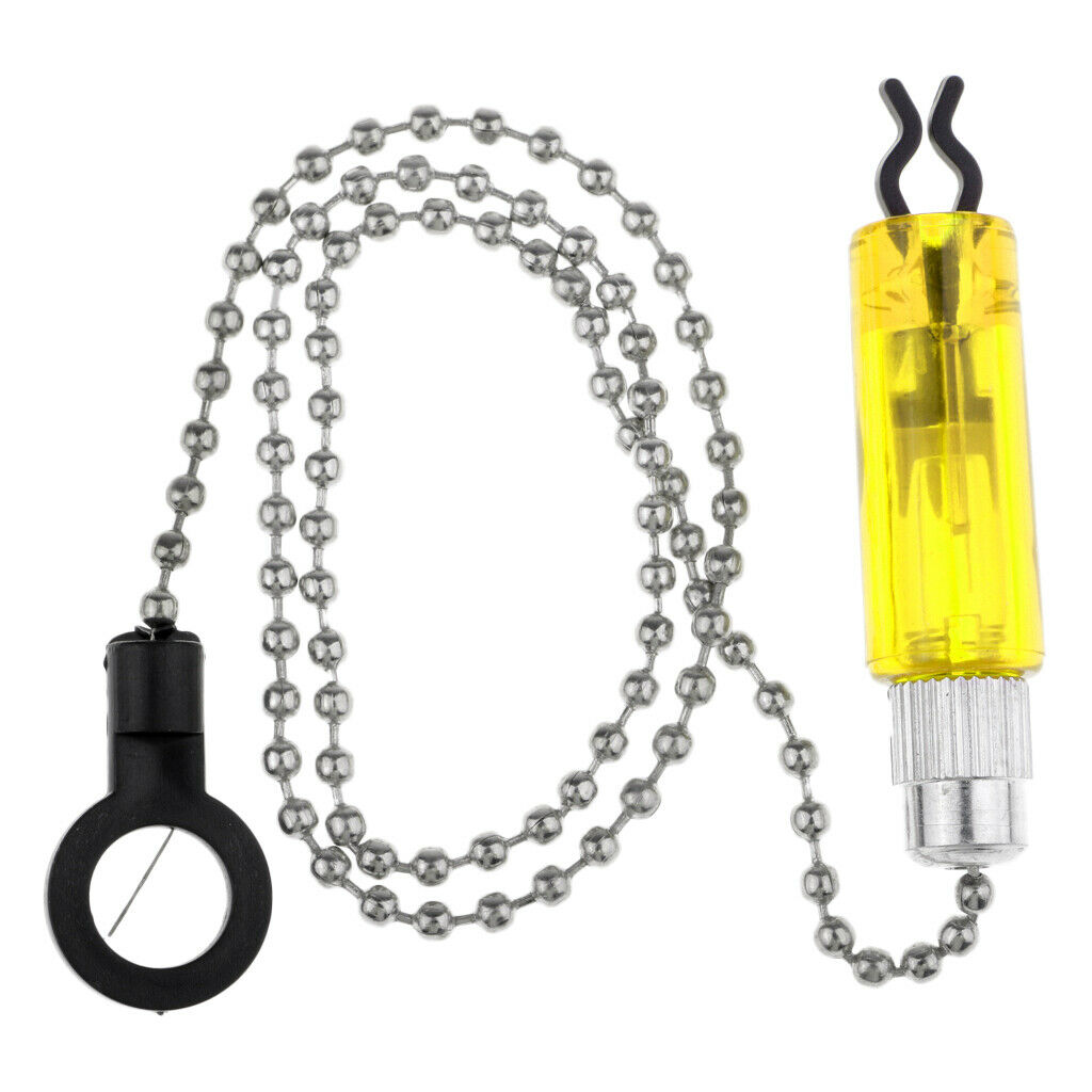 Chain Indicators Carp Fishing Bite Alarm Indicators Bobbin Yellow