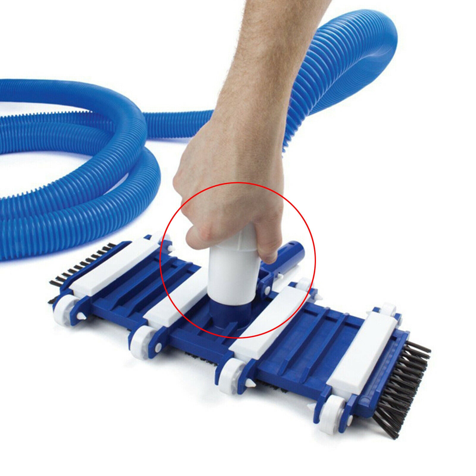 Plastic 5x Pool Hose Cuffs Hose End Connector Cuffs for Pool Cleaning Tool