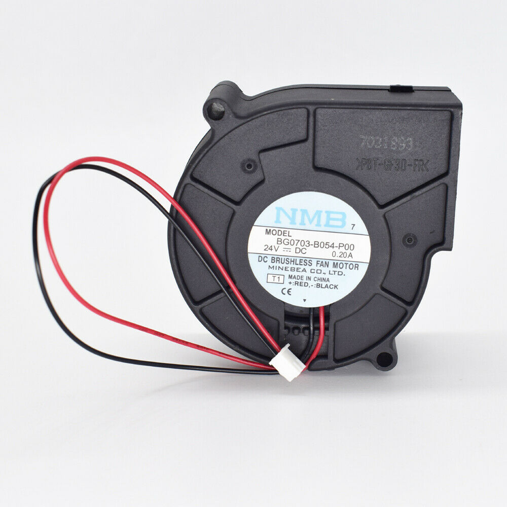 4pcs NMB BG0703-B054-P00 75x75x30mm 24V 0.20A Ball Brushless DC Blower Fan 2Pin