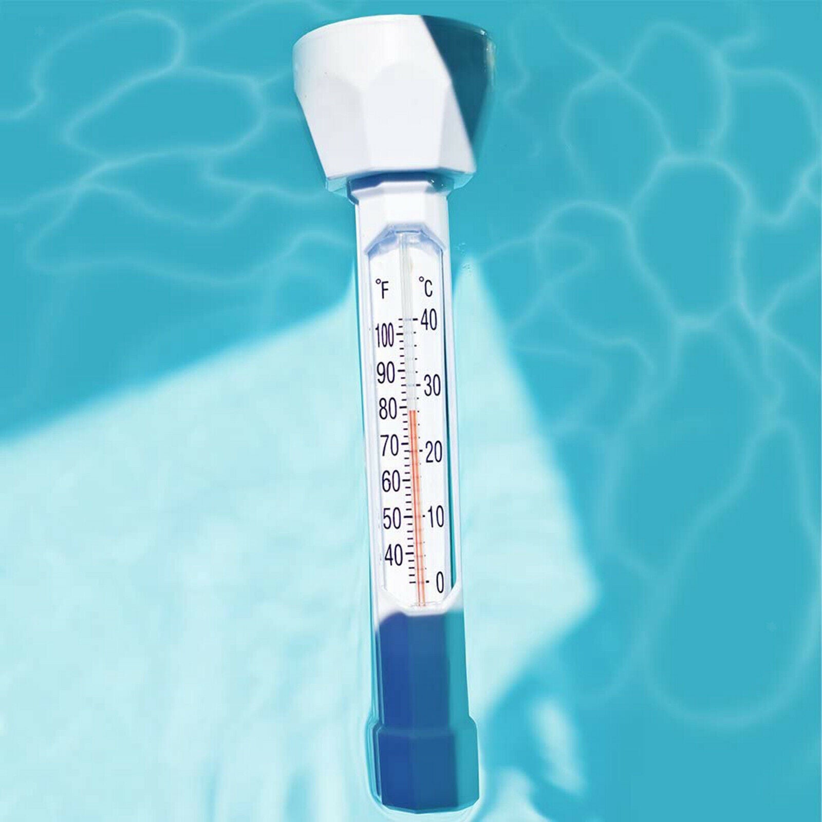 Durable Floating Pool Thermometer Bath Buoy Float Temperature Meter Tester