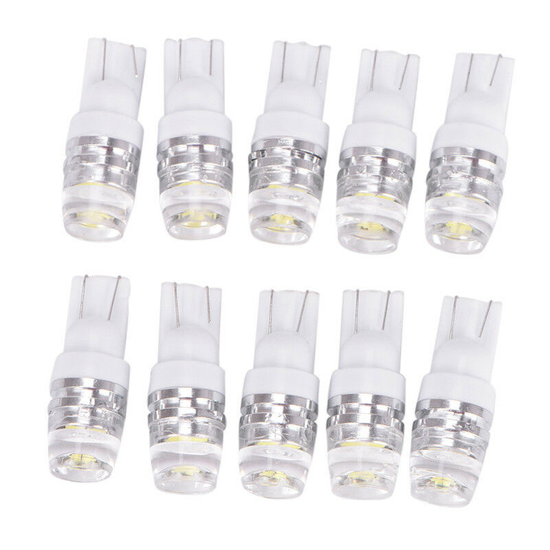 10X White High Power T10 Wedge 2323 2 LED Car Light Bulbs W5W 192 168 194  SEBD
