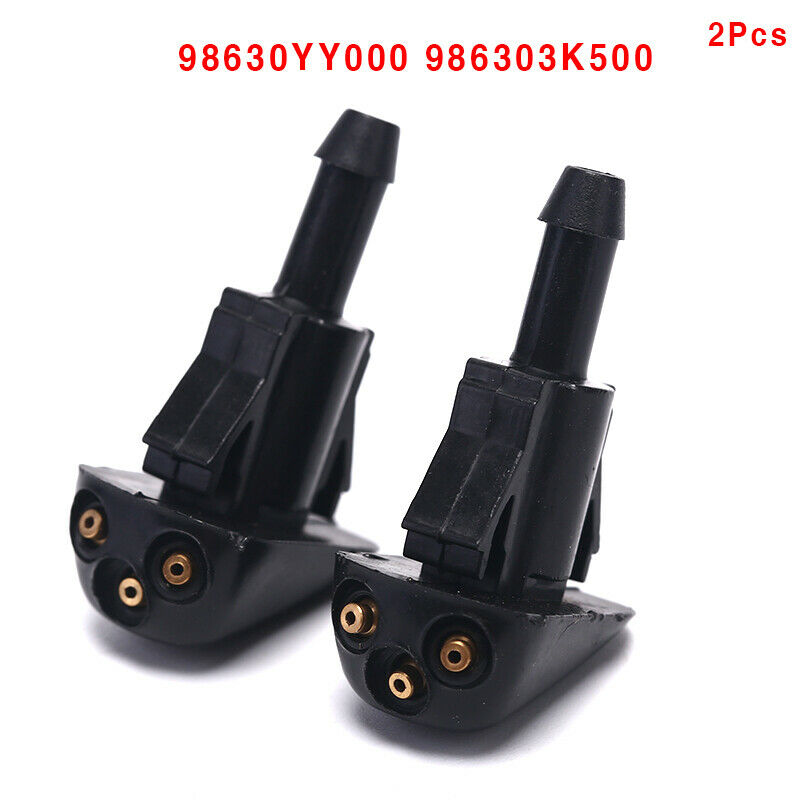 2X Windshield Wiper Washer Sprayer Nozzle For Hyundai Kia 98630YY000 986303K5 Tt