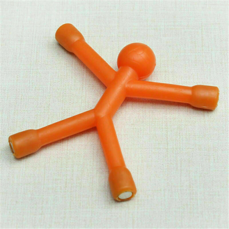 1pc Novelty Curiously Mini Q-Man Magnet Cute Magnetic Magnets Man Toys Gift