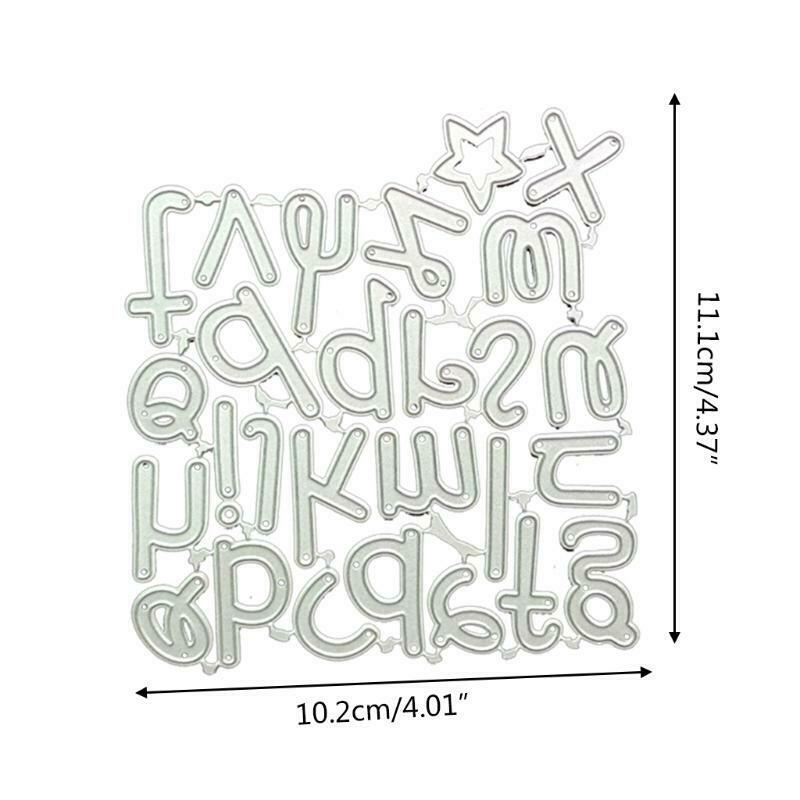 Letters Die Cutting Template Handmade Scrapbooking Diary Album DIY Decorations