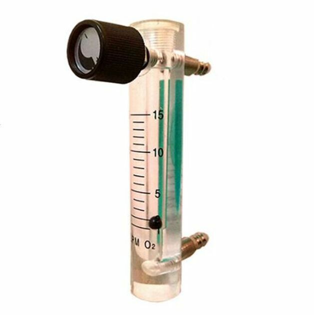 1-15LPM 15L Oxygen Flow Meter Flowmeter With Control Valve for Oxygen Air Gas