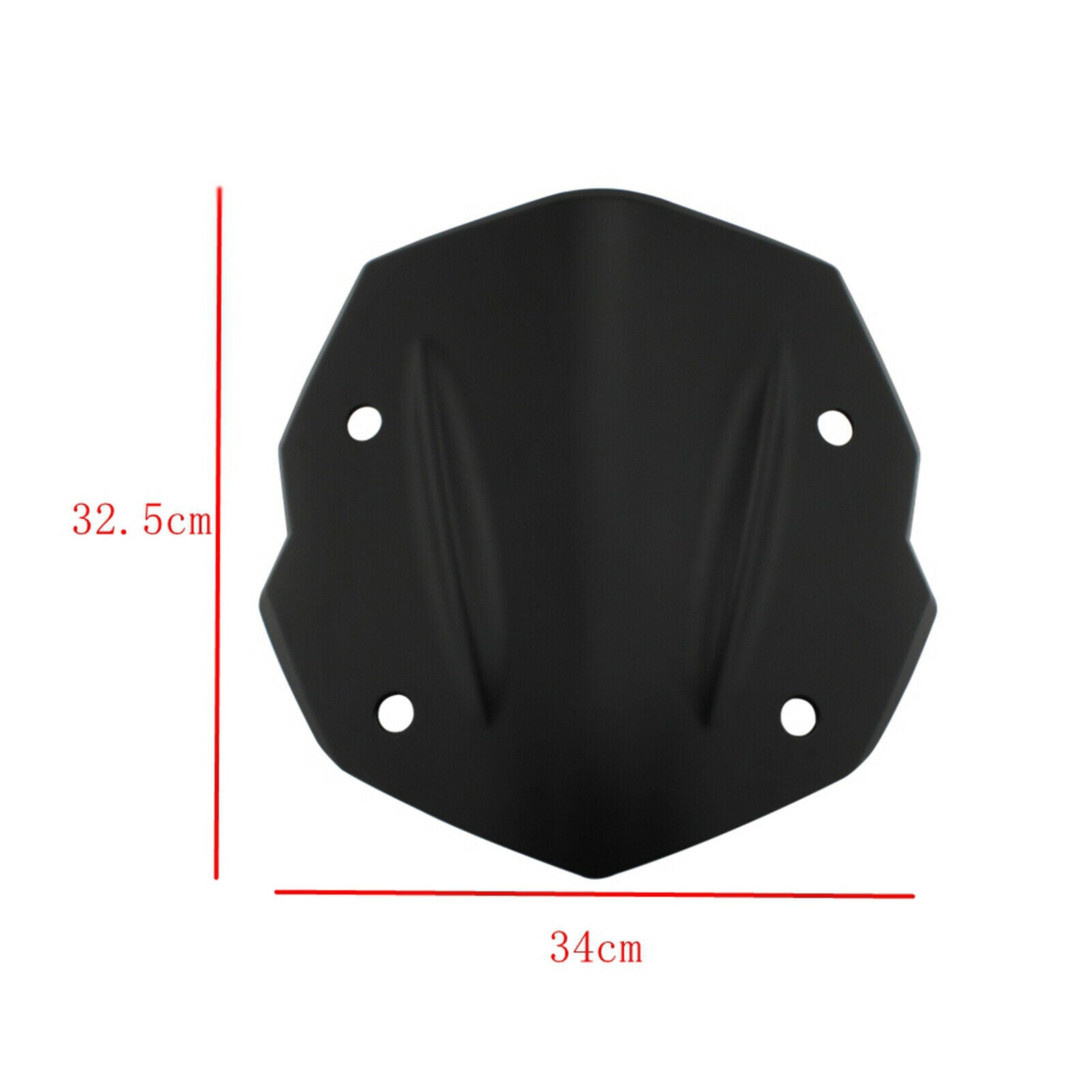 Windshield Durable Supplies for BMW R1250GS 2018-2020 R1200GS LC 13-17 Black