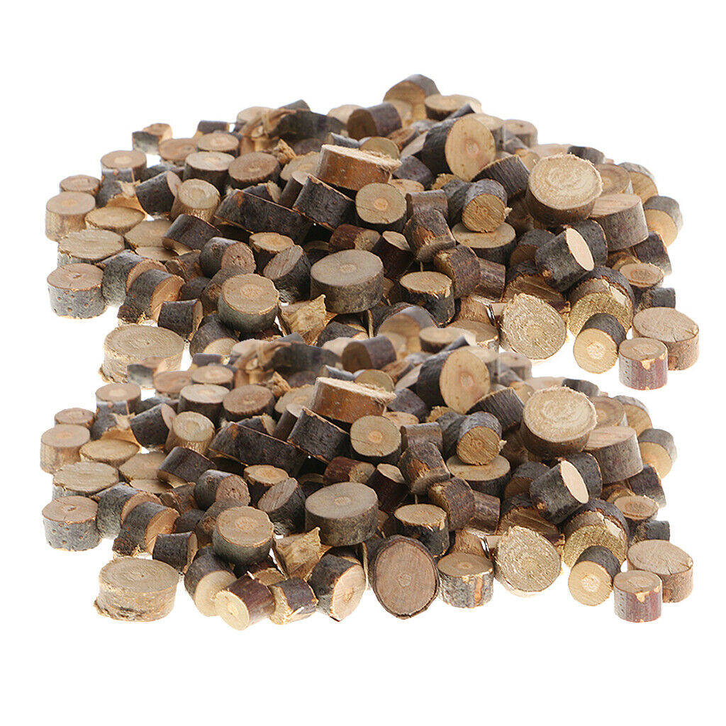 200 Wood Log Slices Discs For DIY Craft Wedding Rustic Wooden Pile Ornaments