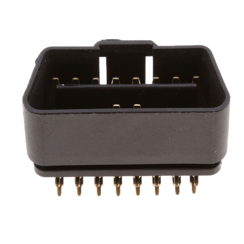 Car Diagnostic Adapter OBD II OBD2 16Pin 90 Degree Angle Male Plug Connector