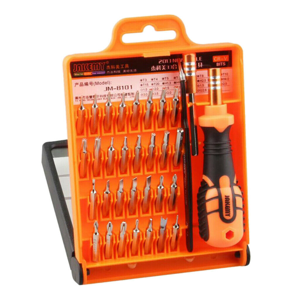 Multi-purpose 33 in 1 Screwdriver Set Mini Electronic Screwdriver Bits for