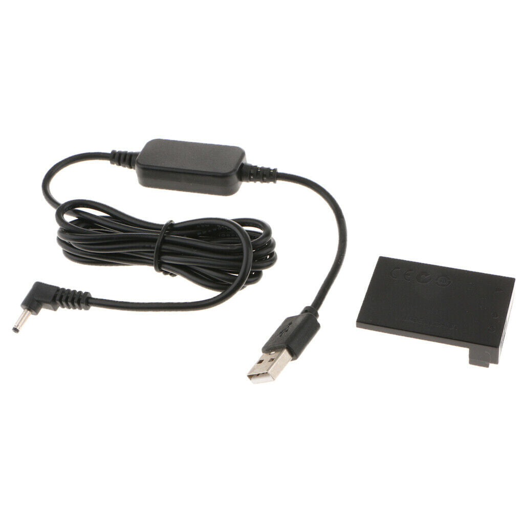 ACK-E15 USB Power Cable + DR-E15 DC Coupler For  100D Rebel SL1 Kiss X7