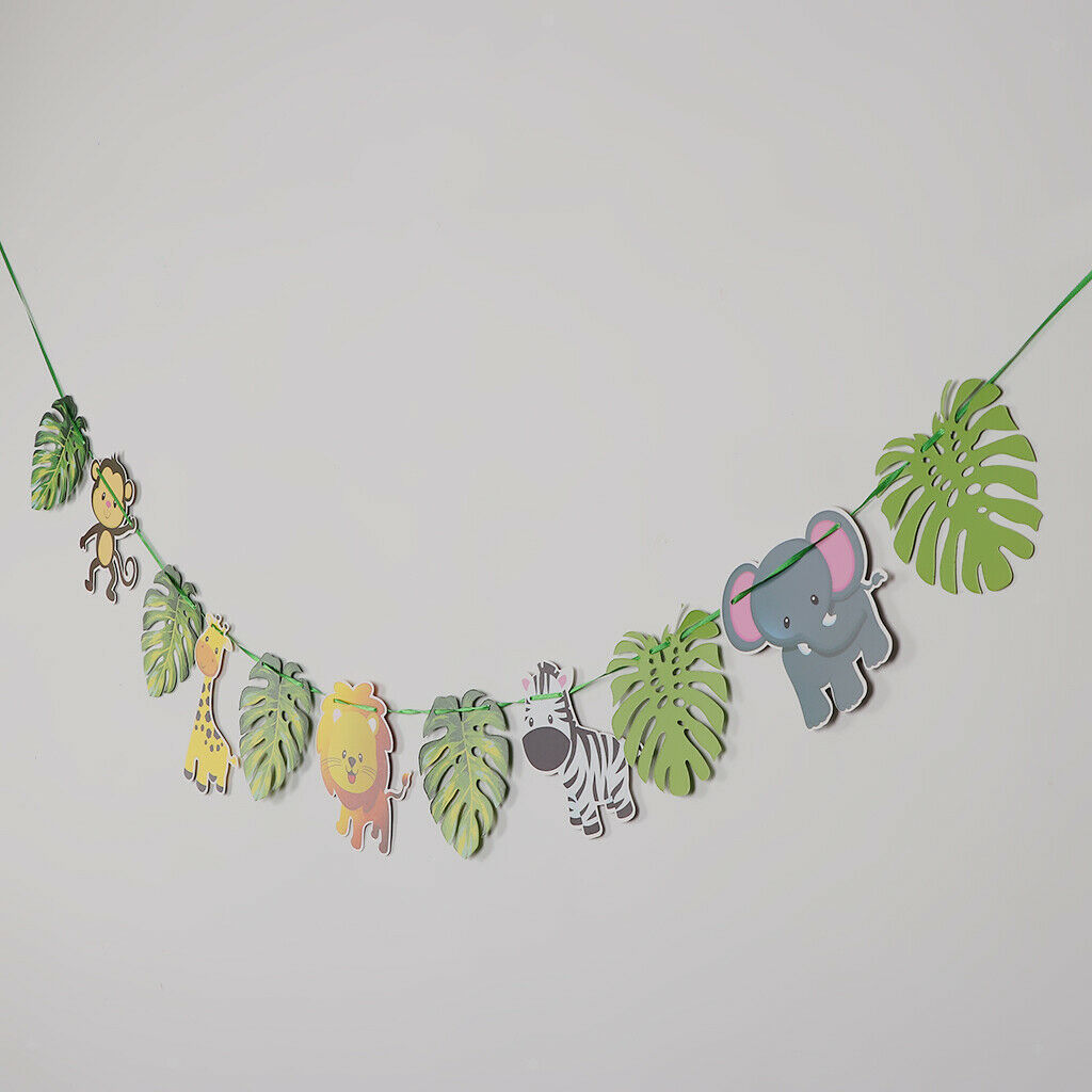 Cute garland pennant chain hanging decoration for Hawaii party themed party