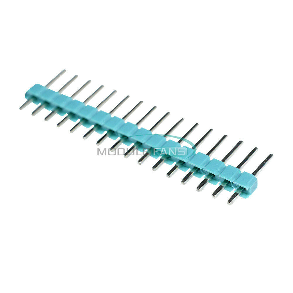 10PCS Green 40Pin 1x40P Male 2.54mm Single Row Breakable Pin Header M