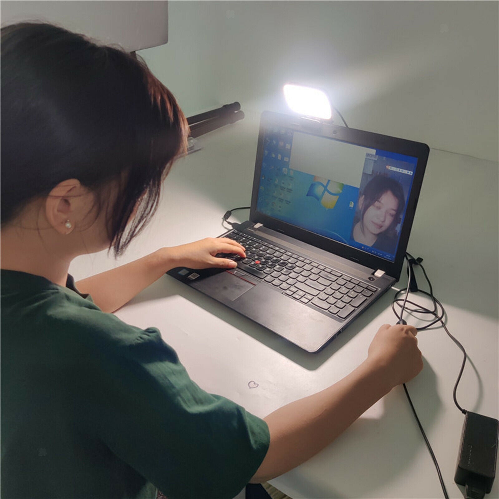 Mini LED Video Light Rechargable Pocket Photo Light for Video Recording