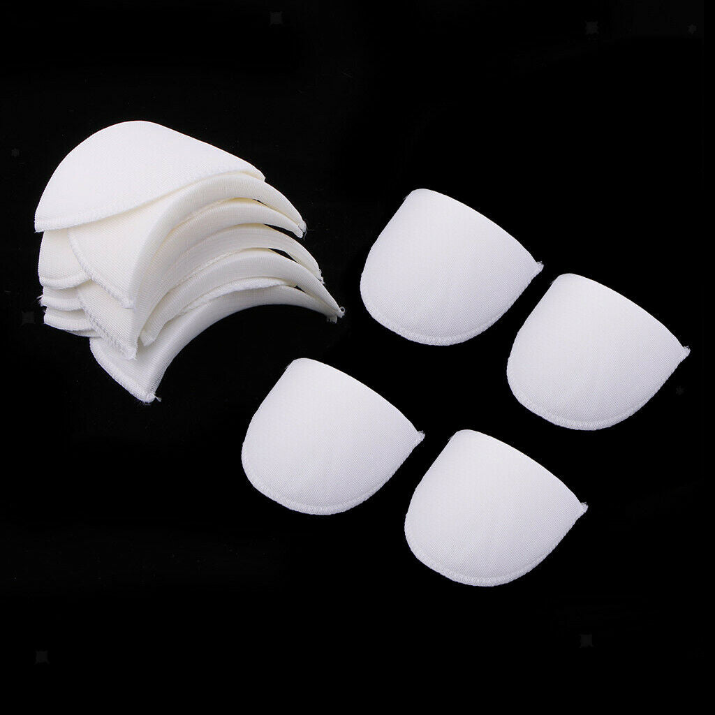 6 Pairs Sponge Shoulder Pads Covered Shoulder Suit Clothes T-Shirt Clothes