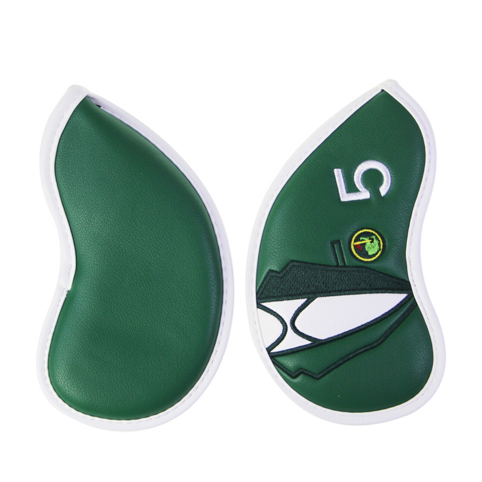 10Pieces Golf Iron Headcover Wedges Club Head Cover Protection Guard Case
