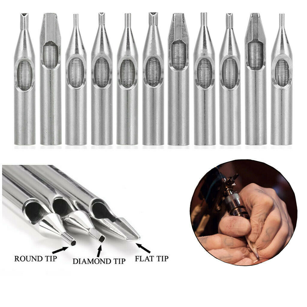 22 pcs tattoo nozzle tip needle tool