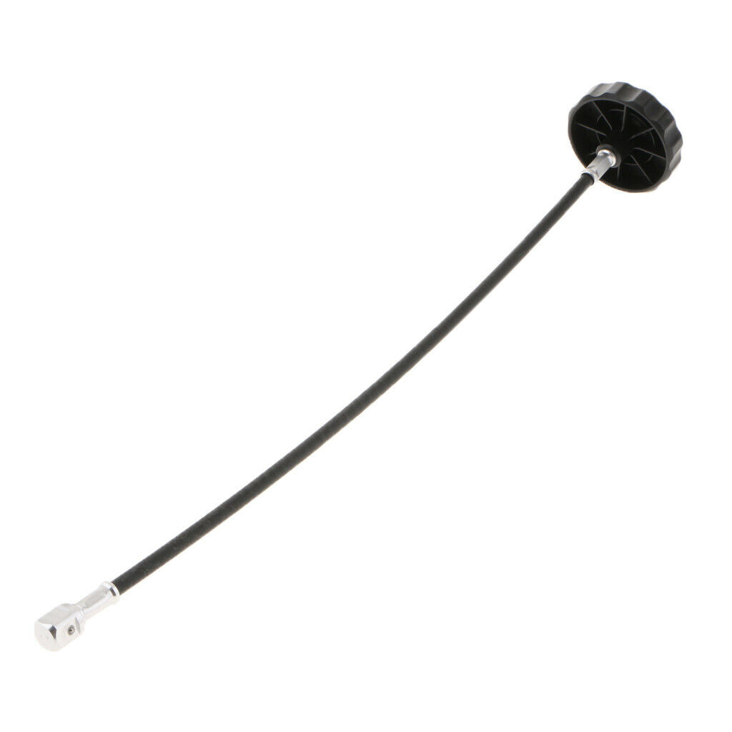 Flexible 18'' Whip Speed Crank for DSLR Follow Focus Connector 12mmx12mm