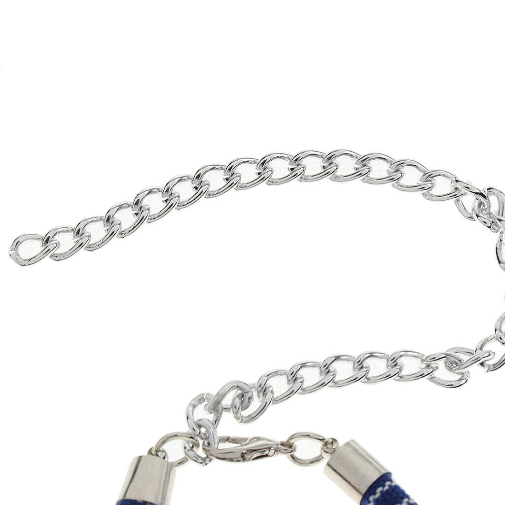Ethnic Style Dog Puppy Pet Cat Collar Necklace with Bell Decoration  Blue