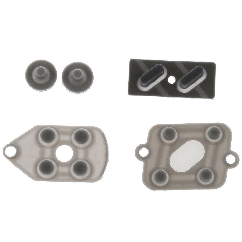 1 Set Of Rubber Controllers Pad D Pad, Select / Start, A, B, X, Y \u0026 L / R