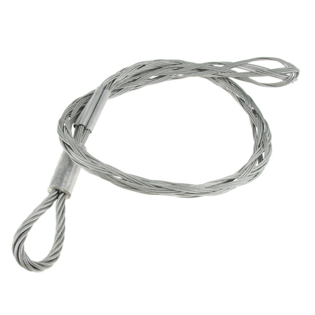 Galvanized Steel Cable Grip Pulling Socks 25-50mm Cable Puller 1.2m Length