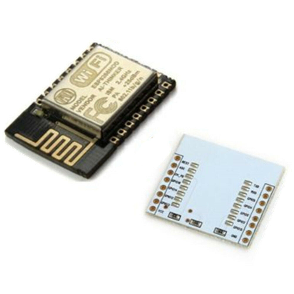 ESP8266 Remote Serial Port WIFI Module + IO adapter plate Expansion Esp8266-12E
