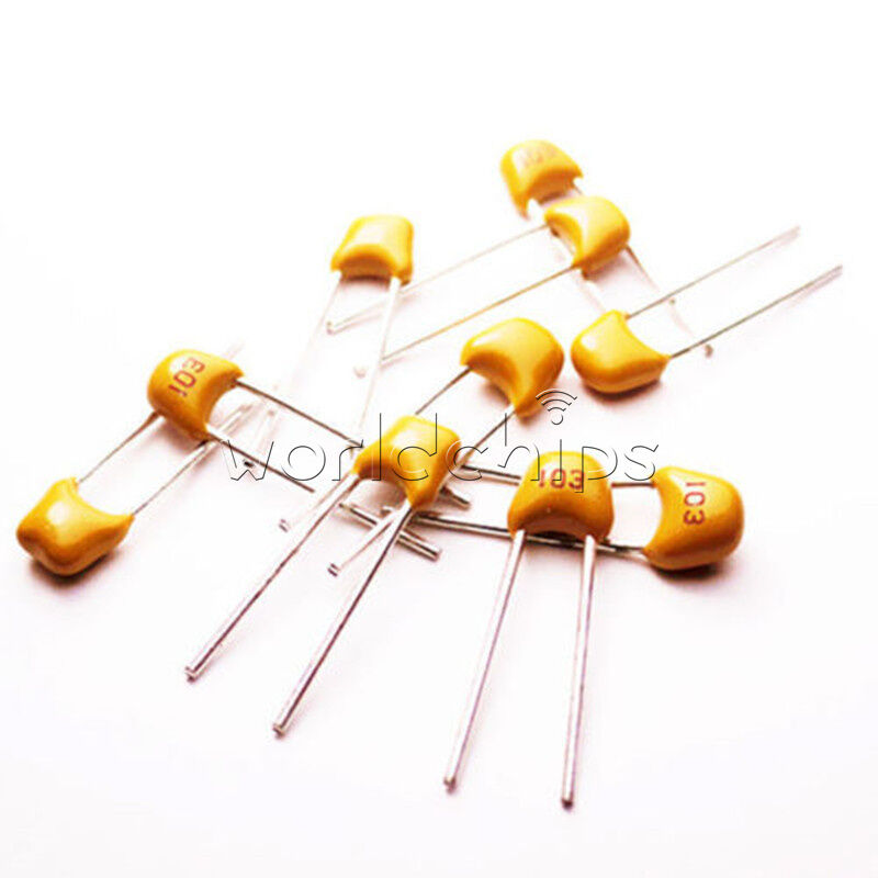 100PCS 103 50V  Monolithic Ceramic Chip Capacitor 0.01uF