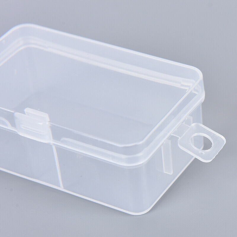 1pc Small Chip Box Storage Transparent Plastic PP Material Candy Gadgets .l8