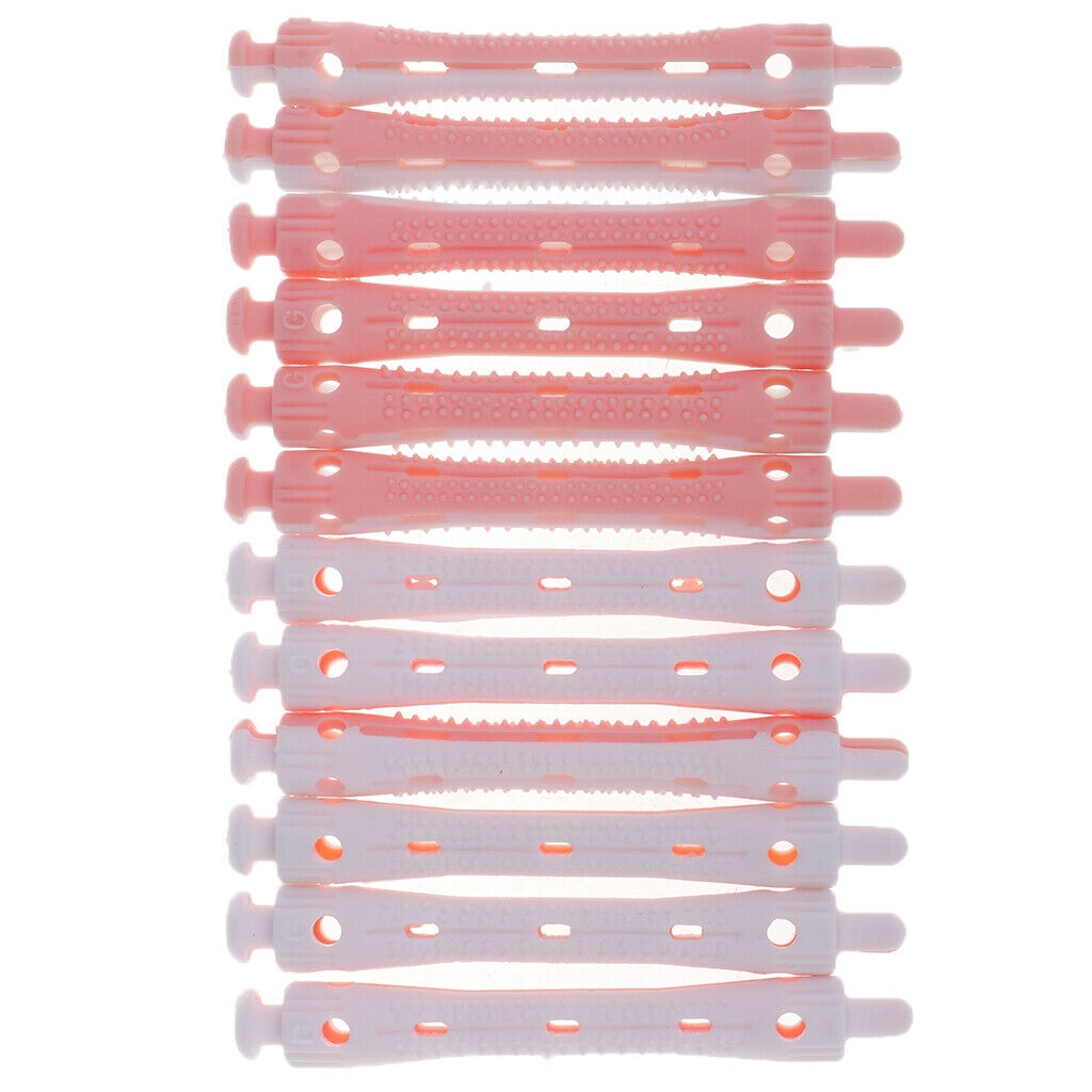 2X of 12 Perming Rods Rollers Perm Curlers For Curling Waves All Size 7 x 1cm