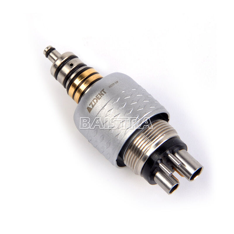 Dental 6 Pin Quick Coupling Coupler For Fiber Optic Handpiece LED