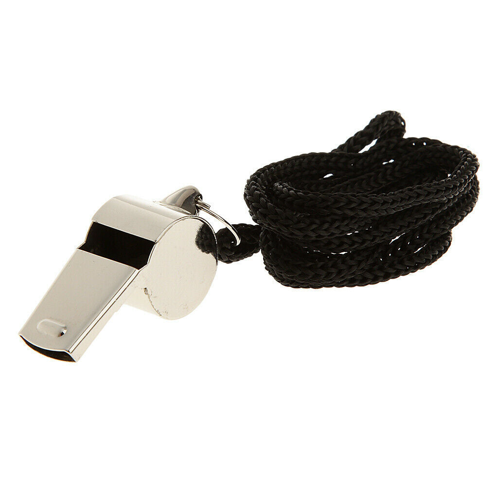 Outdoor Camping Hiking Whistle with Lanyard