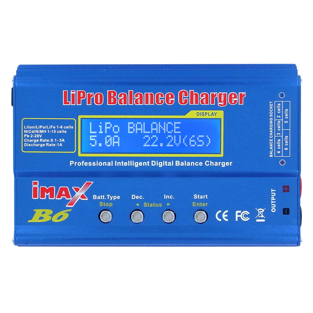iMAX B6 Professional Lipo Balance Charger for RC Car Aeromodelling Battery