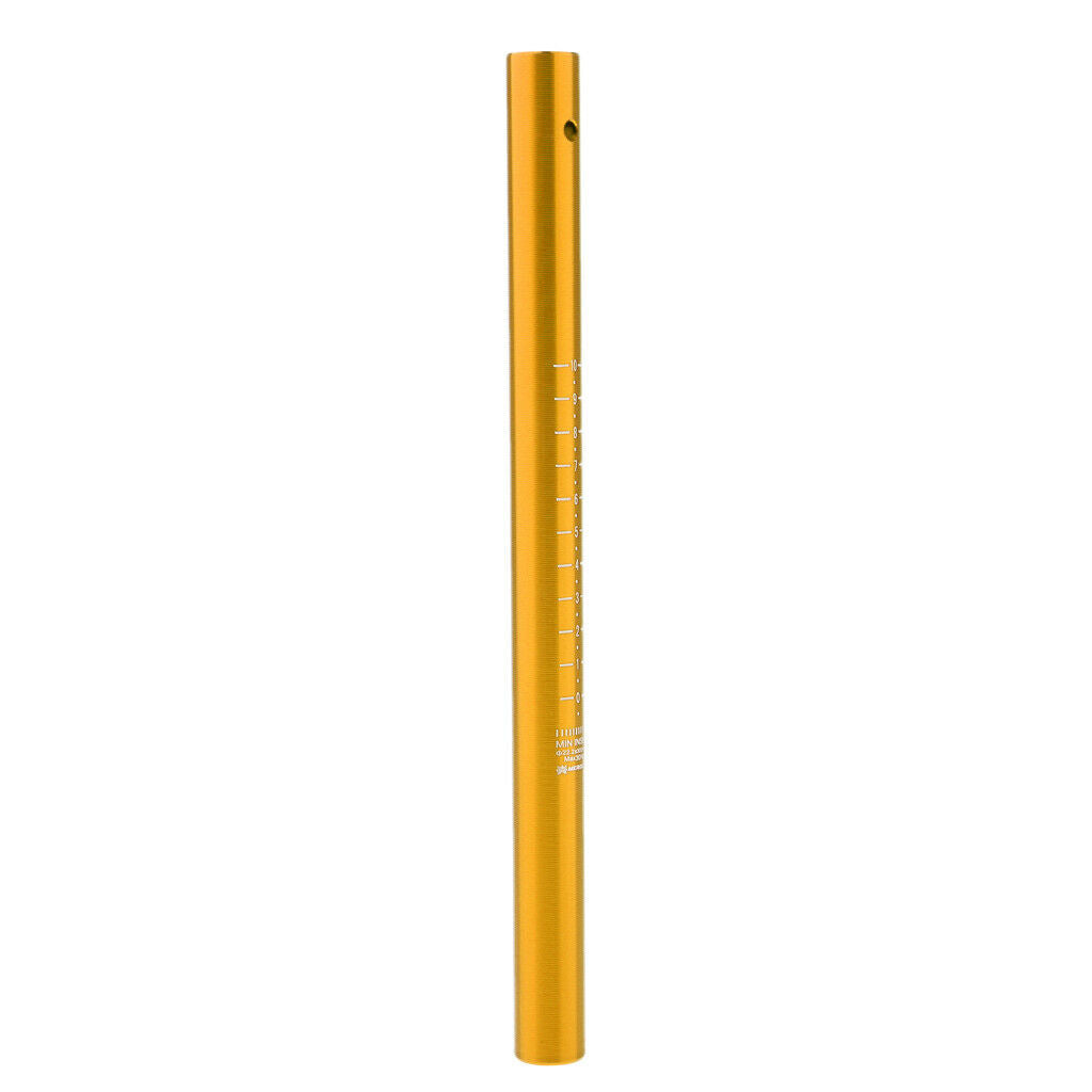 Aluminum Alloy Bike Seat Posts Bicycle Seat Tube for Balance Bike Golden